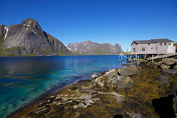 Image showing Panorama by fjord