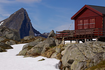 Image showing Mountain cabin