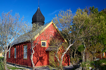 Image showing Old church in Nordland