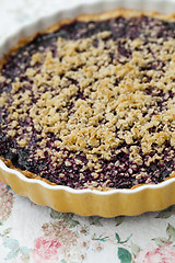 Image showing Blueberry pie