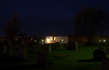 Image showing Graveyard and seremonial chamber