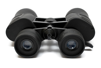 Image showing Binoculars Front - Side View w/ Path