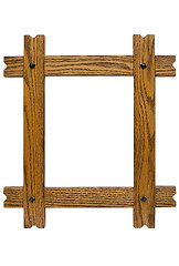 Image showing Rustic Picture Frame w/ Path