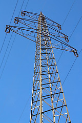 Image showing Electricity pylon