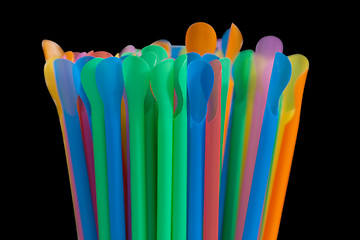 Image showing Drinking straws