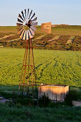 Image showing windmill water pump