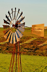 Image showing windmill water pump