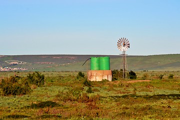 Image showing windmill water pump