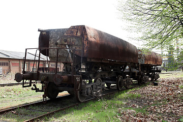 Image showing Old wagon