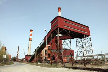 Image showing Old abandoned factory