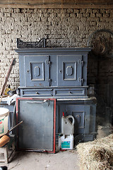 Image showing Cabinet found in an abandoned building