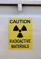 Image showing Radioactive