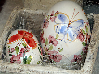 Image showing Easter eggs