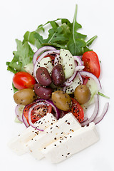 Image showing Greek salad