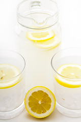 Image showing fresh lemonade drink