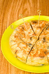 Image showing Portion of tortilla