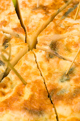 Image showing Tortilla closeup