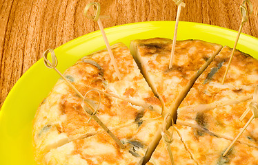 Image showing Spanish tortilla