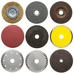 Image showing Abrasive disks