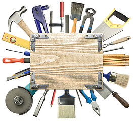 Image showing Carpentry background