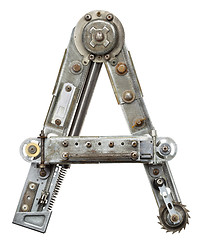 Image showing Metal letter