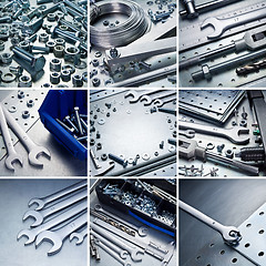 Image showing Metal tools