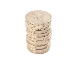 Image showing Pound coin