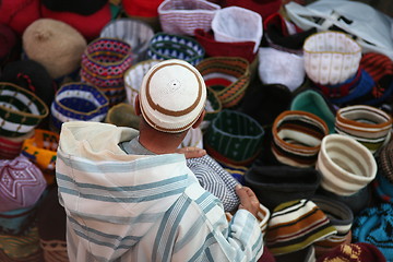 Image showing Vendor in a market