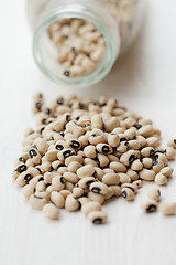 Image showing Black eye beans