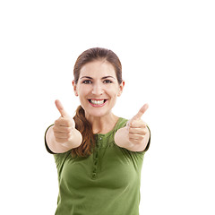 Image showing Thumbs Up