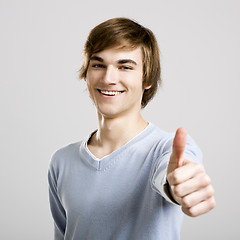 Image showing Confident young man