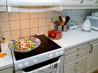 Image showing White Kitchen