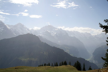 Image showing View from Schynnige Platte