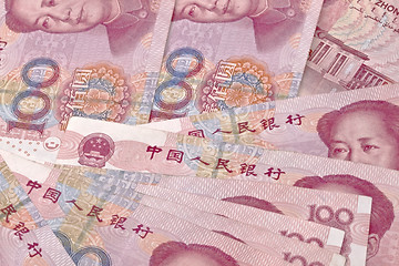 Image showing Yuan notes