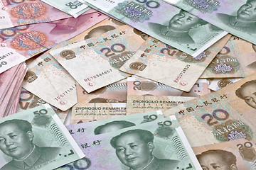 Image showing Yuan notes