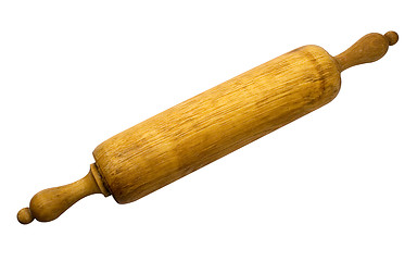 Image showing Vintage Wooden Rolling Pin w/ Path