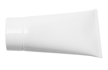 Image showing Lying White Tube w/Path