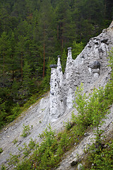 Image showing Kvitskriuprestein, natural phenomenon