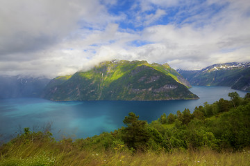 Image showing View of Geiranger