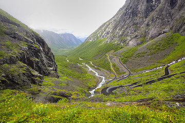 Image showing Trollstigen in Norway