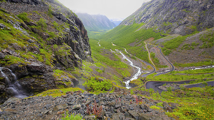 Image showing Trollstigen in Norway