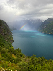 Image showing View of Geiranger