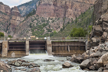 Image showing Shoshonee Dam on Colorado RIver