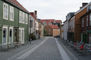 Image showing Street in Trondheim