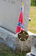 Image showing Graves at St Ignatius church Maryland