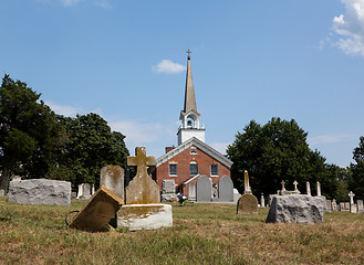 Image showing St Ignatius church Chapel Point Maryland