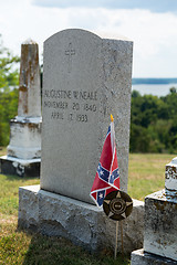 Image showing Graves at St Ignatius church Maryland