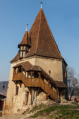 Image showing The Shoemakerâ€™s Tower- Sighisoara, Romania