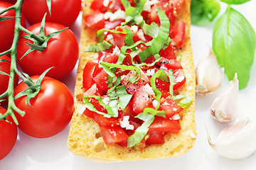 Image showing bruschetta