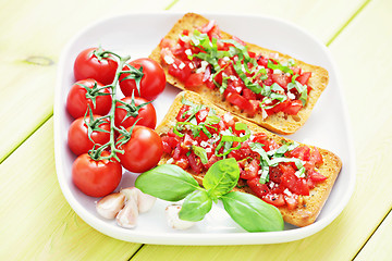 Image showing bruschetta